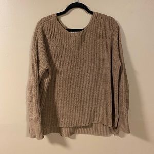 Neutral BB Dakota Chenille like Sweater